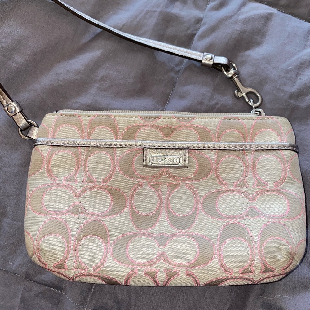 Coach wristlet